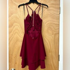 Maroon Prom/ Homecoming Dress